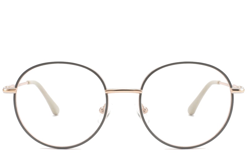 BS2425-0537_Grey_Oval_Metal_Glasses_corner-front