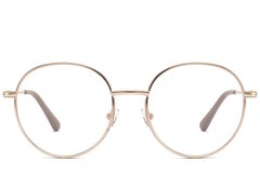 BS2425-0539_Brown_Oval_Metal_Glasses_corner-front
