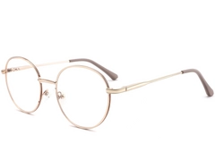 BS2425-0539_Brown_Oval_Metal_Glasses_corner