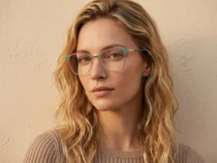 BS2425-0542_Green_Butterfly_Metal_Glasses-tryon_female