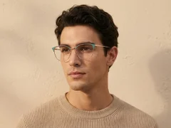 BS2425-0542_Green_Butterfly_Metal_Glasses-tryon_male