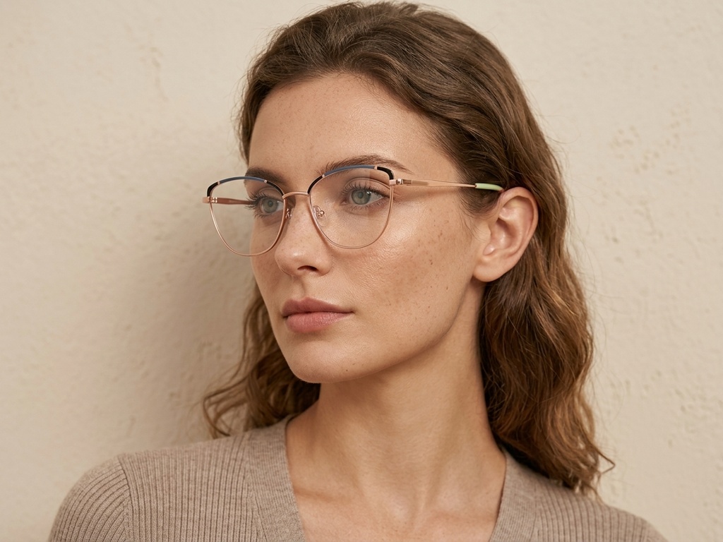 BS2425-0554_Black_Butterfly_Metal_Glasses-tryon_female