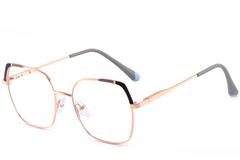 Butterfly Brown Metal Glasses #BS2425-0566