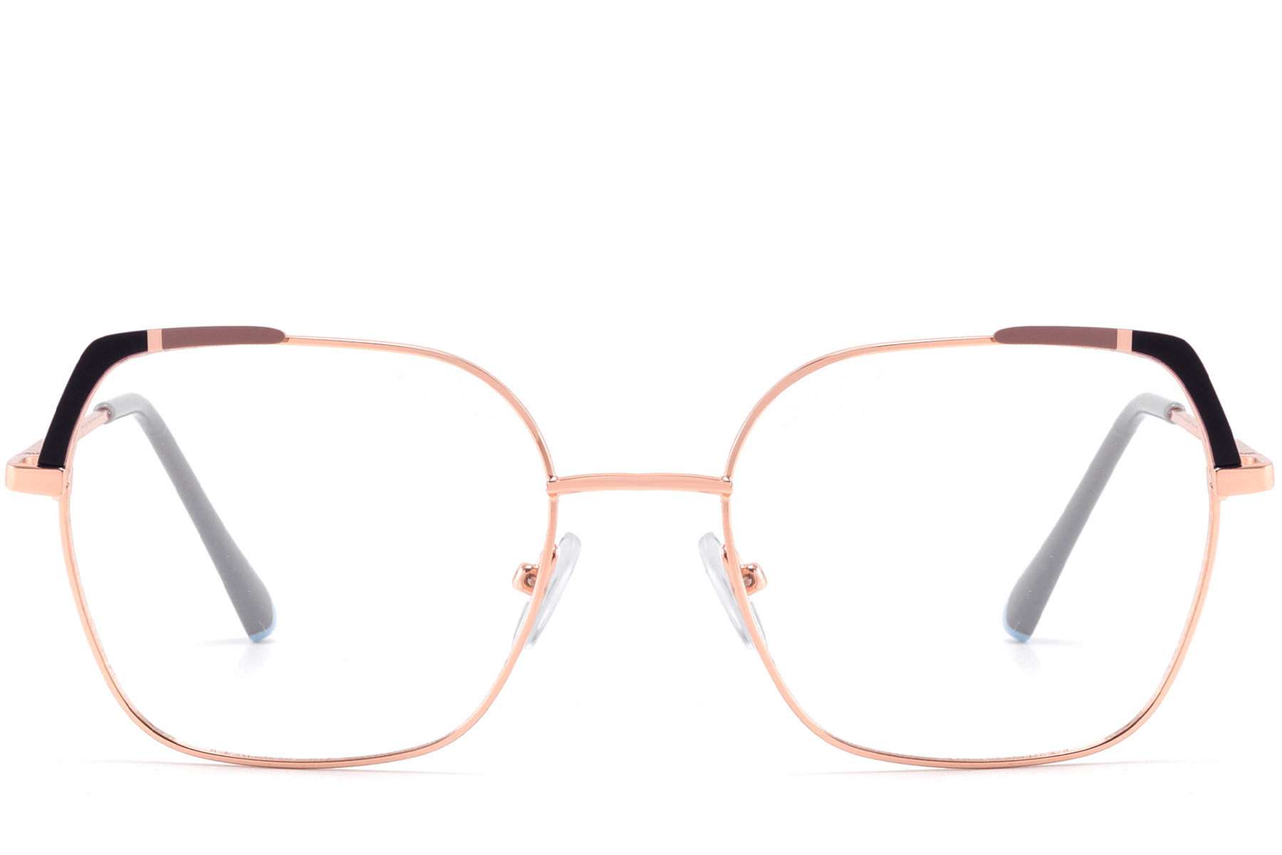 BS2425-0566_Brown_Butterfly_Metal_Glasses_front