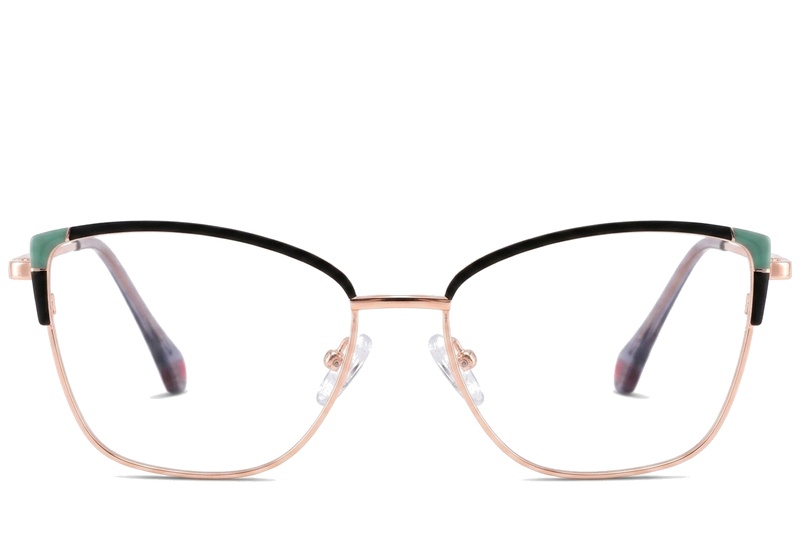 BS2425-0568_Black_Butterfly_Metal_Glasses_corner-front