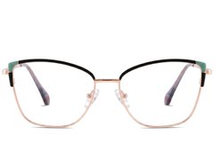 BS2425-0568_Black_Butterfly_Metal_Glasses_corner-front