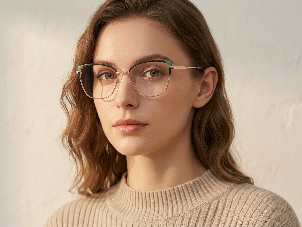 BS2425-0568_Black_Butterfly_Metal_Glasses_corner-tryon_female