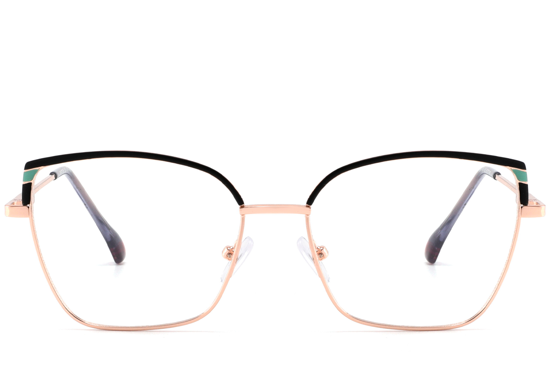 BS2425-0578_Black_Butterfly_Metal_Glasses_front