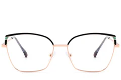 BS2425-0578_Black_Butterfly_Metal_Glasses_front