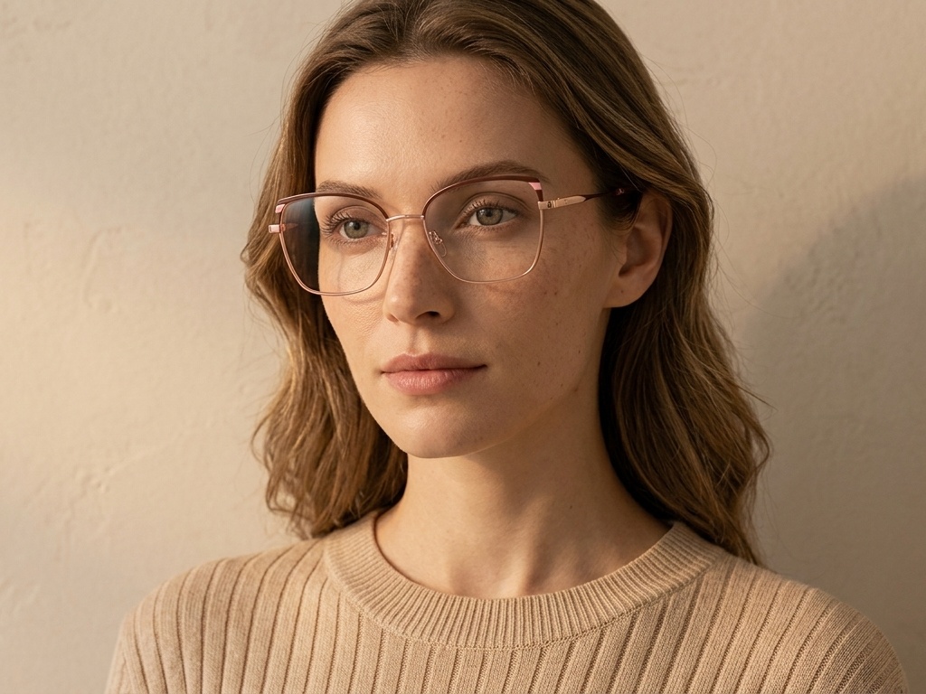 BS2425-0580_Pink_Butterfly_Metal_Glasses_corner-tryon_female