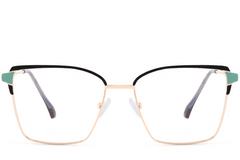 BS2425-0583_Black_Butterfly_Metal_Glasses_front