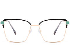 BS2425-0583_Black_Butterfly_Metal_Glasses_front