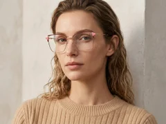 BS2425-0585_Pink_Butterfly_Metal_Glasses_corner-tryon_female