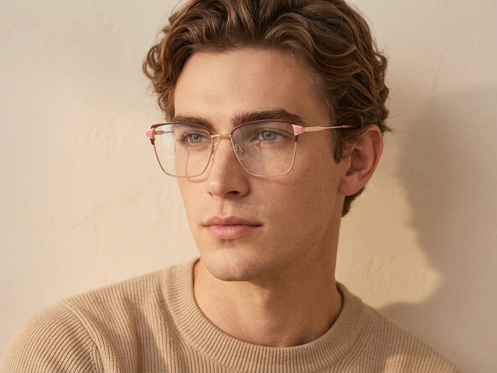 BS2425-0585_Pink_Butterfly_Metal_Glasses_corner-tryon_male