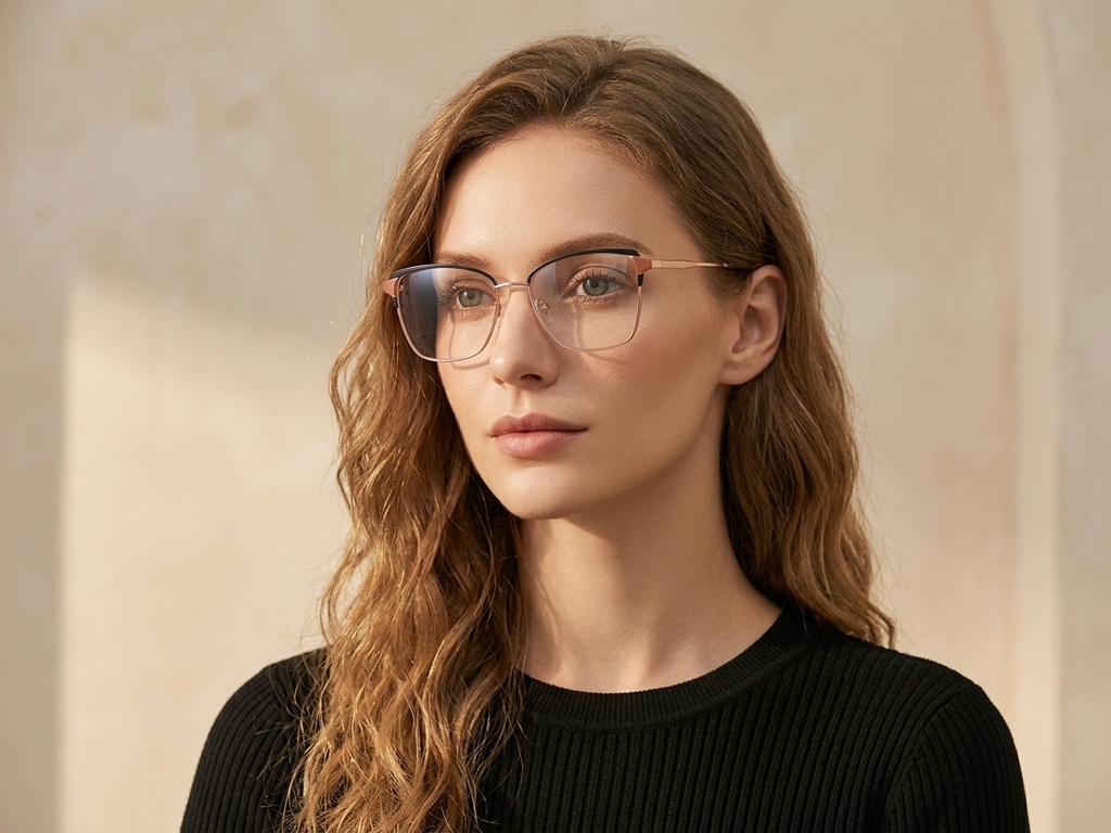 BS2425-0586_Grey_Butterfly_Metal_Glasses_corner-tryon_female