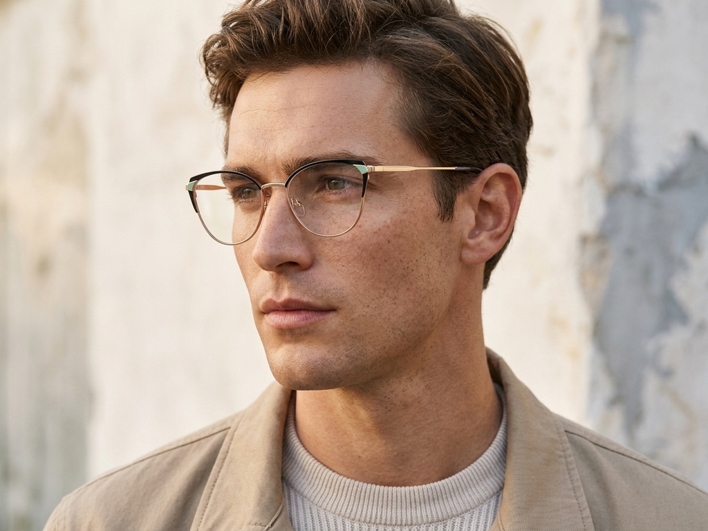 BS2425-0588_Black_Butterfly_Metal_Glasses-tryon_male