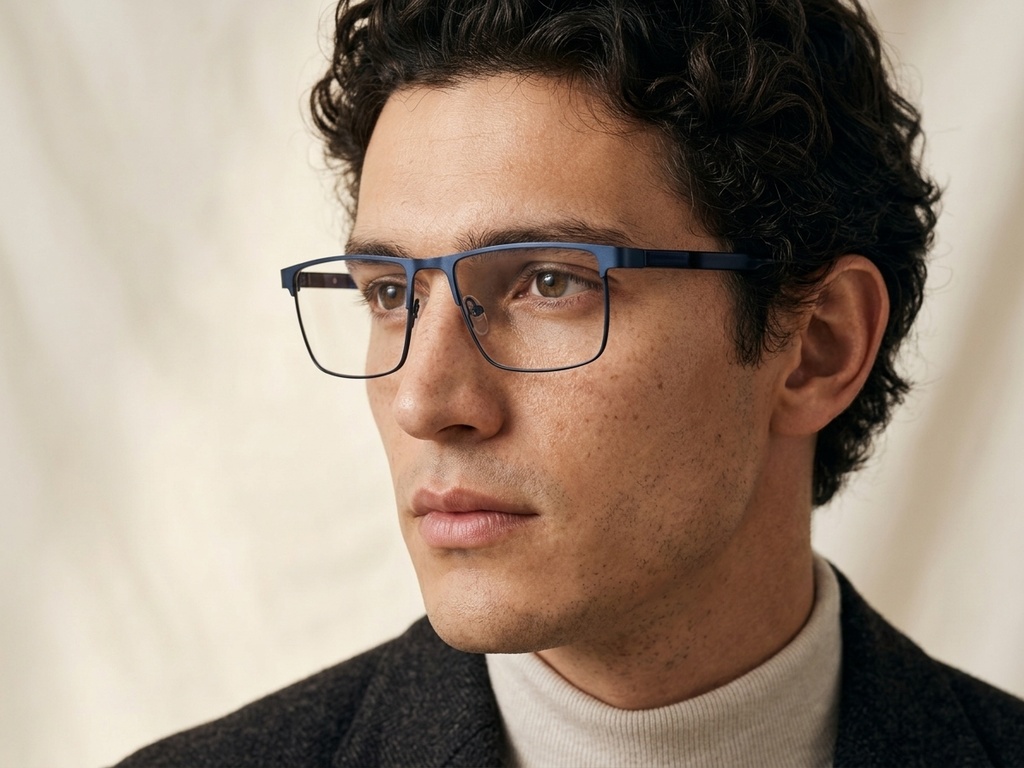 BS2425-0595_Black_Rectangular_Metal_Glasses_corner-tryon_male
