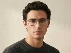 BS2425-0597_Silver_Rectangular_Metal_Glasses-tryon_male