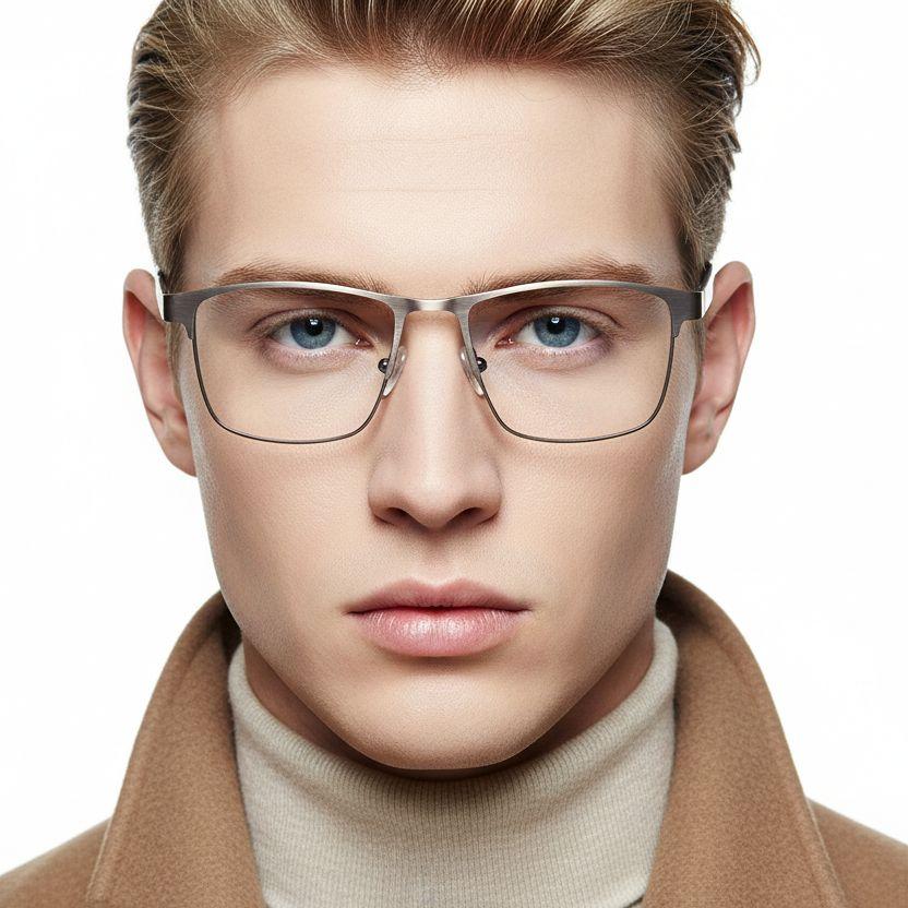 bs2425-0597_silver_rectangular_metal_glasses_model