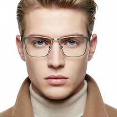 bs2425-0597_silver_rectangular_metal_glasses_model