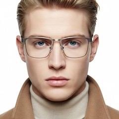 bs2425-0597_silver_rectangular_metal_glasses_model
