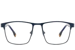 BS2425-0600_Blue_Rectangular_Metal_Glasses_corner-front
