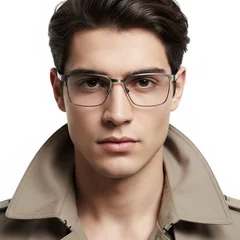 bs2425-0602_silver_rectangular_metal_glasses_model