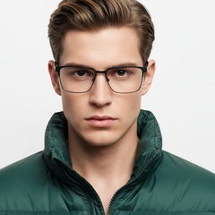 bs2425-0603_black_rectangular_metal_glasses_model