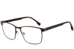 BS2425-0606_Brown_Rectangular_Metal_Glasses_corner