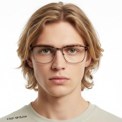 bs2425-0606_brown_rectangular_metal_glasses_model