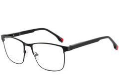 BS2425-0608_Black_Rectangular_Metal_Glasses_corner