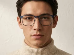 BS2425-0610_Blue_Rectangular_Metal_Glasses-tryon_male