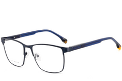 BS2425-0610_Blue_Rectangular_Metal_Glasses_side