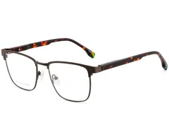 BS2425-0614_Brown_Rectangular_Metal_Glasses_corner