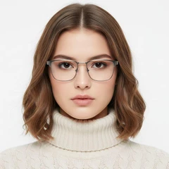 bs2425-0615_silver_rectangular_metal_glasses_model
