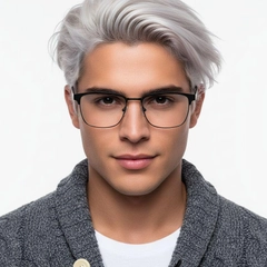 bs2425-0616_black_rectangular_metal_glasses_model