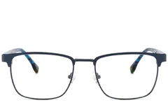 BS2425-0617_Blue_Rectangular_Metal_Glasses_corner-front