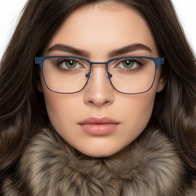 bs2425-0617_blue_rectangular_metal_glasses_model