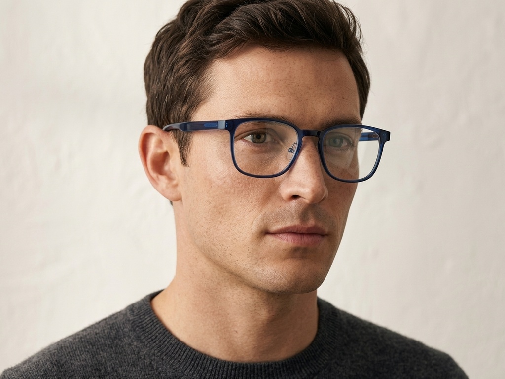 BS2425-0618_Blue_Rectangular_Metal_Glasses-tryon_male