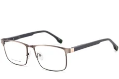 Rectangular Silver Metal Glasses #BS2425-0620