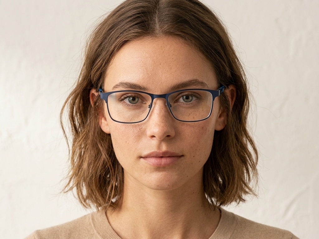 BS2425-0627_Blue_Rectangular_Metal_Glasses-tryon_female
