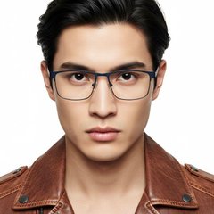 bs2425-0628_blue_rectangular_metal_glasses_model