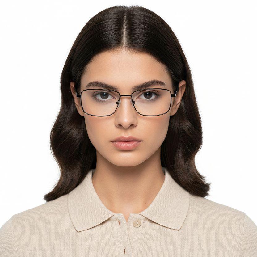 bs2425-0630_black_rectangular_metal_glasses_model