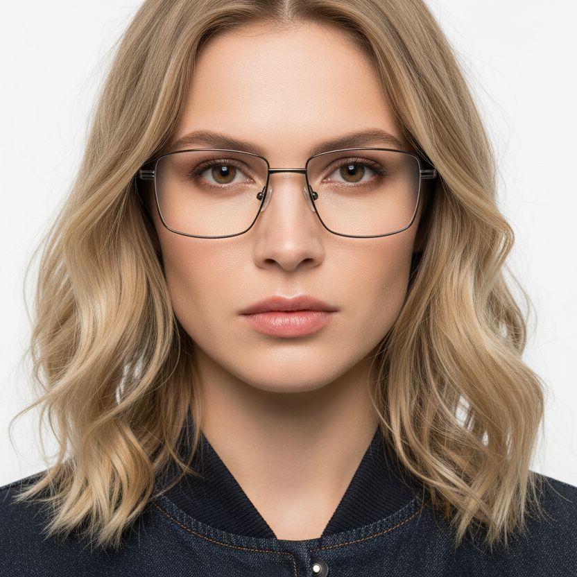 bs2425-0631_black_rectangular_metal_glasses_model