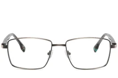 BS2425-0633_Grey_Rectangular_Metal_Glasses_corner-front