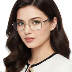 bs2425-0635_golden_rectangular_metal_glasses_model