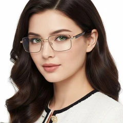 bs2425-0635_golden_rectangular_metal_glasses_model
