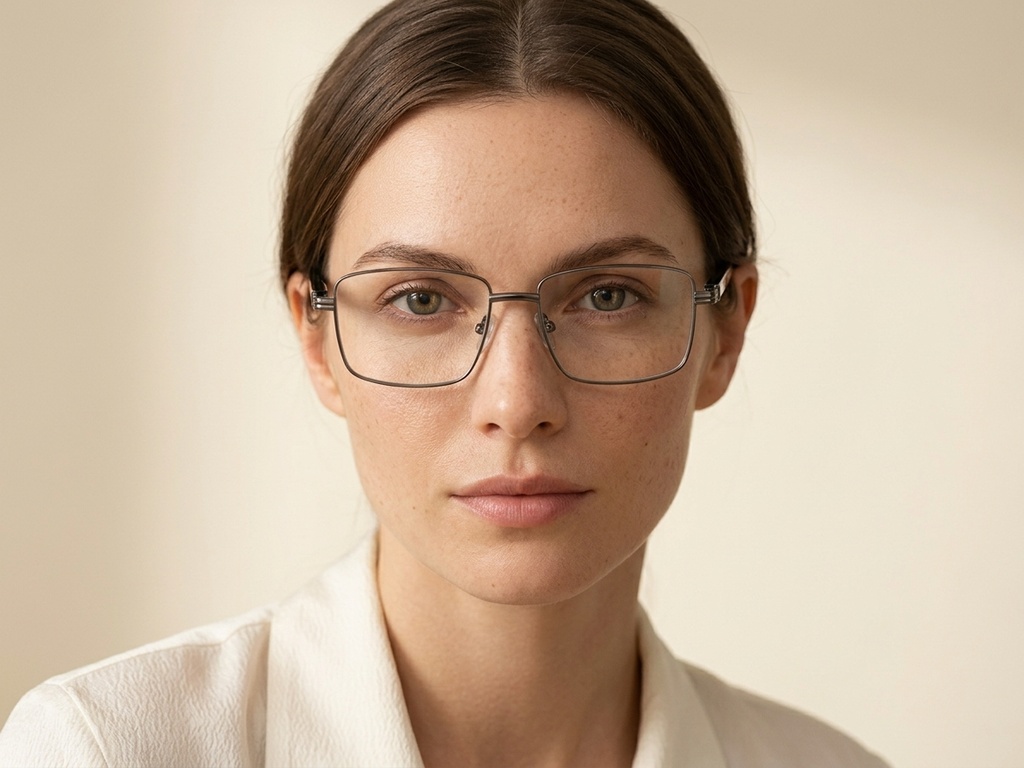 BS2425-0637_Grey_Rectangular_Metal_Glasses_corner-tryon_female