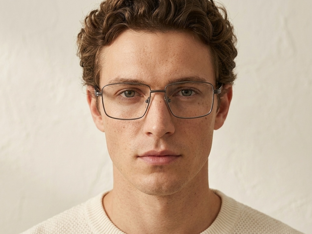 BS2425-0637_Grey_Rectangular_Metal_Glasses_corner-tryon_male