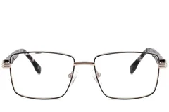 BS2425-0640_Golden_Rectangular_Metal_Glasses_corner-front